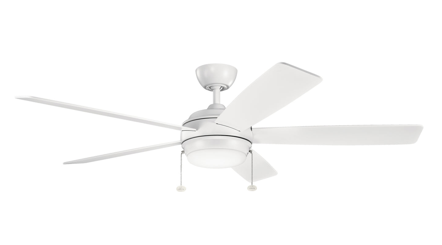 Starkk 60"Ceiling Fan in Matte White