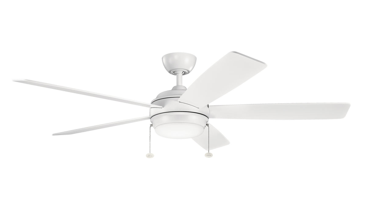 Starkk 60"Ceiling Fan in Matte White