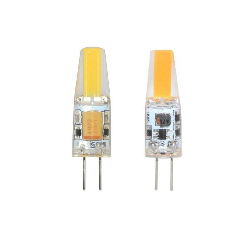 6W 40W EQUIVALENT 300 LUMENS G4 Base COB Warm White Dimmable