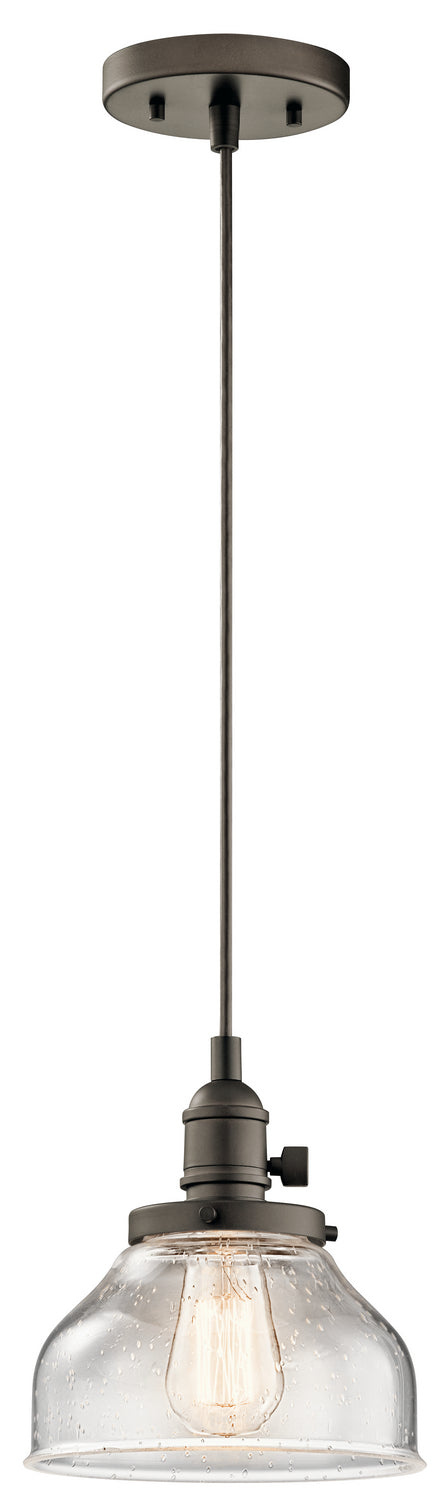 Avery One Light Mini Pendant in Olde Bronze