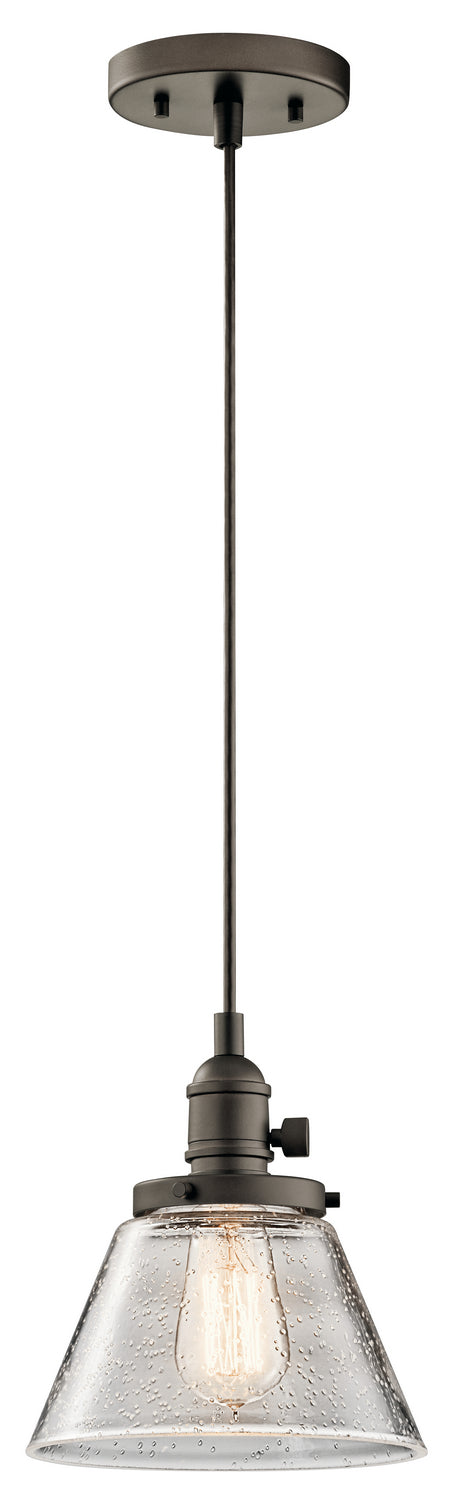 Avery One Light Mini Pendant in Olde Bronze