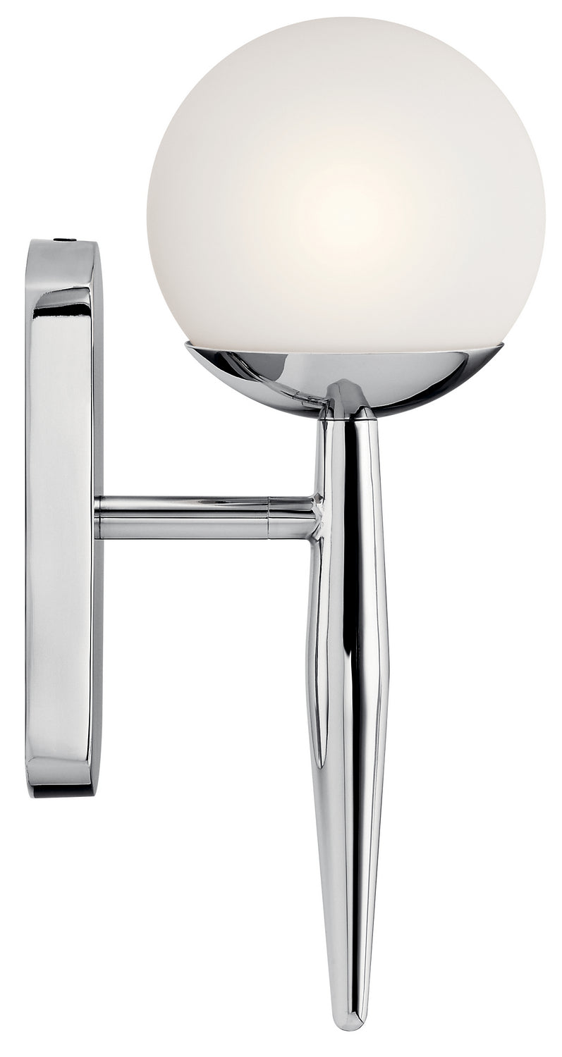 Jasper One Light Wall Sconce in Chrome