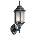 Chesapeake One Light Outdoor Wall Mount in Black