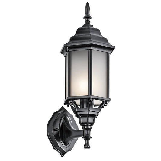 Chesapeake One Light Outdoor Wall Mount in Black
