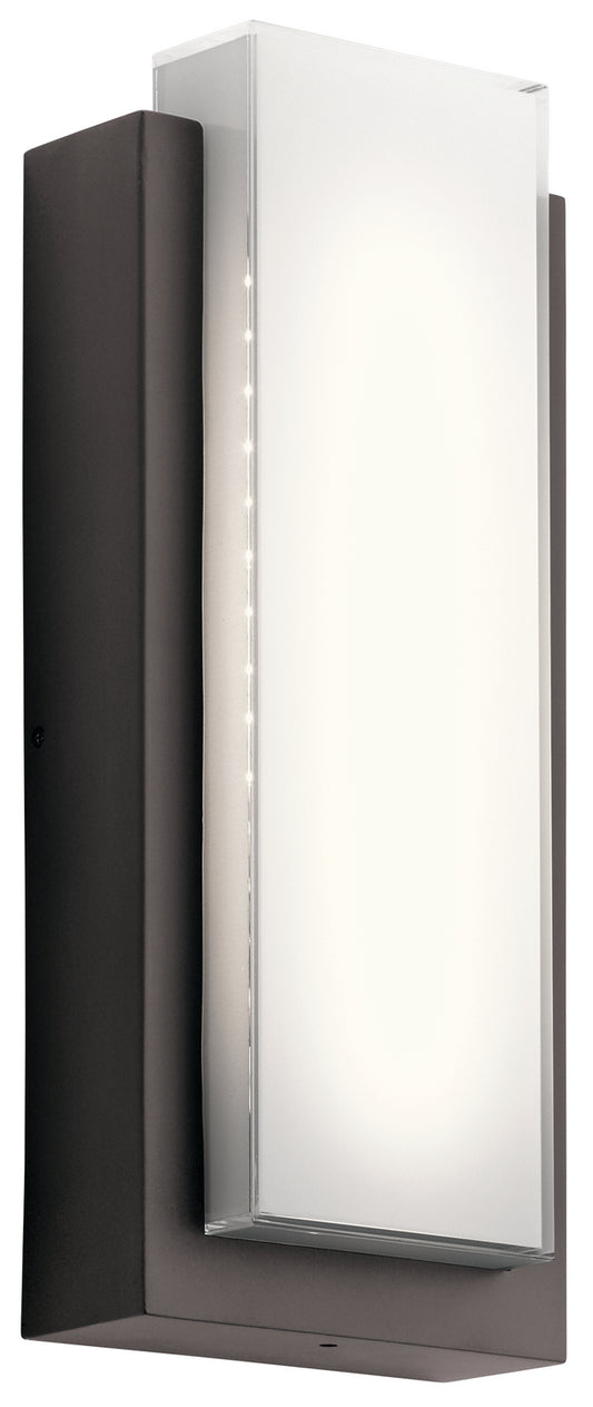 Dahlia LED Outdoor Wall Mount in Architectural Bronze