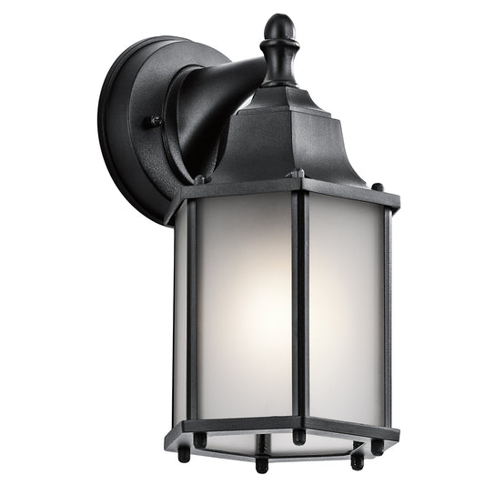 Chesapeake One Light Outdoor Wall Mount in Black