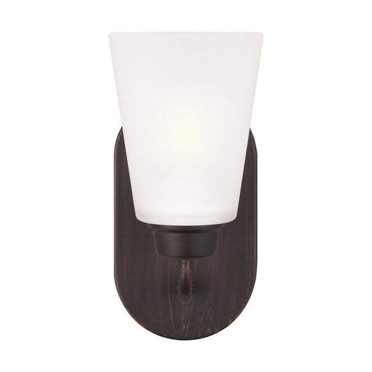 Kerrville One Light Wall / Bath Sconce in Bronze