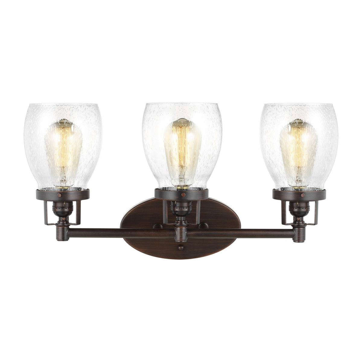 Generation Lighting - 4414503-710 - Three Light Wall / Bath - Belton - Bronze