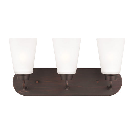 Generation Lighting - 4415203-710 - Three Light Wall / Bath - Kerrville - Bronze