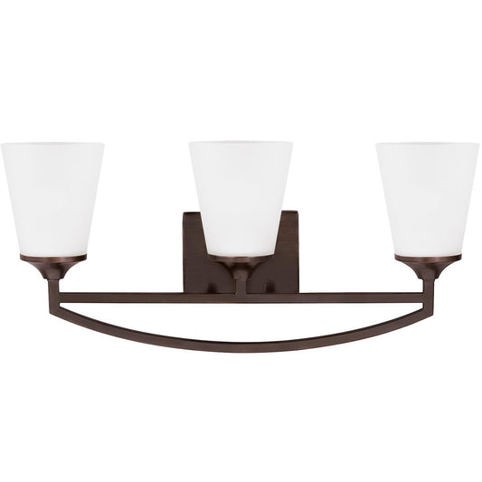 Generation Lighting - 4424503-710 - Three Light Wall / Bath - Hanford - Bronze