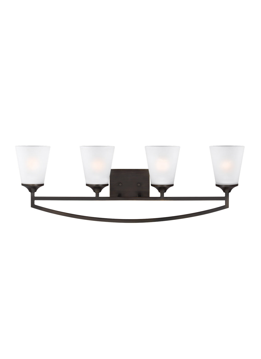 Hanford Four Light Wall / Bath in Bronze