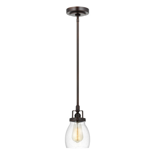 Belton One Light Mini-Pendant in Bronze