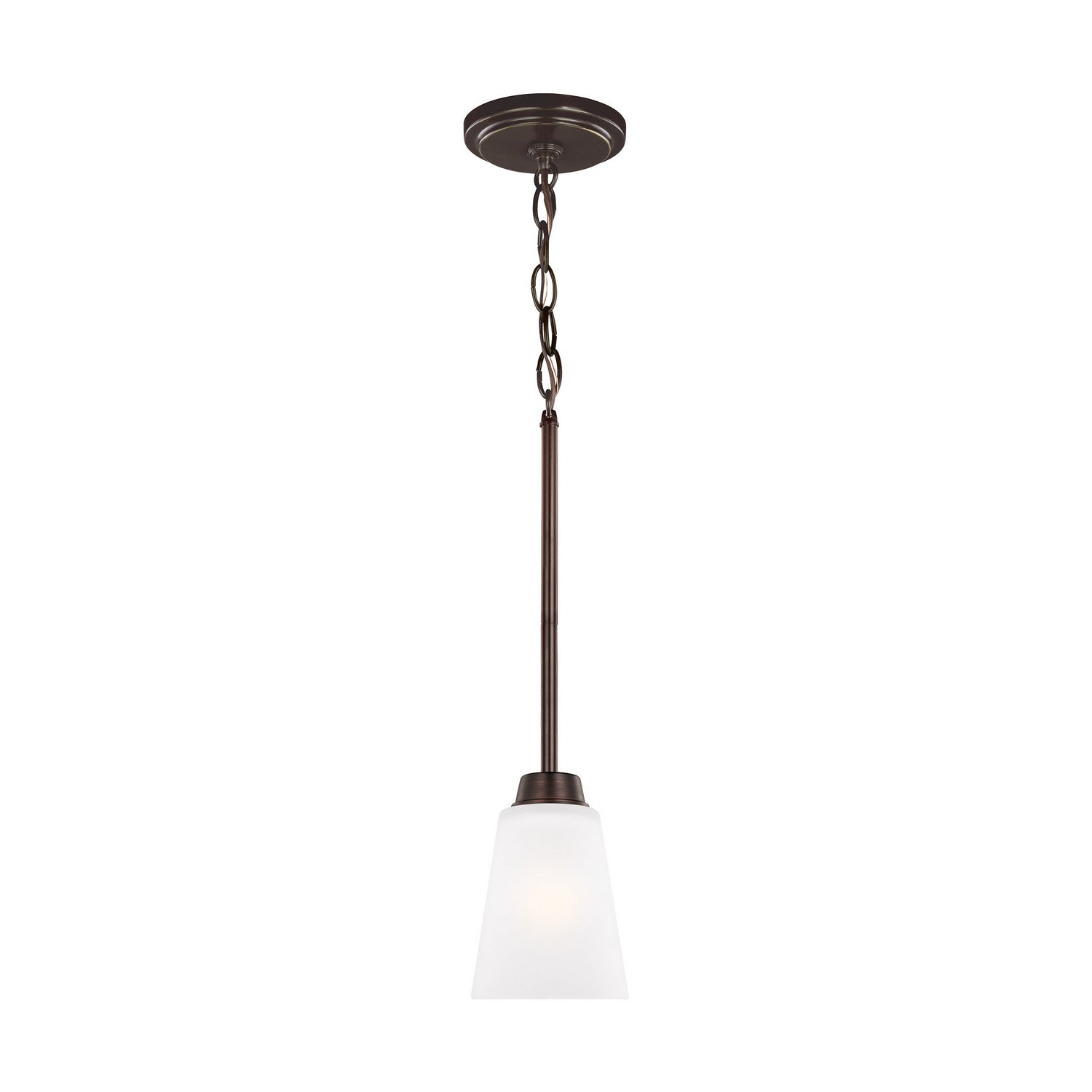 Generation Lighting - 6115201-710 - One Light Mini-Pendant - Kerrville - Bronze