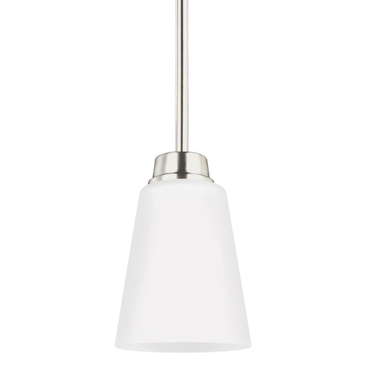 Kerrville One Light Mini-Pendant in Brushed Nickel