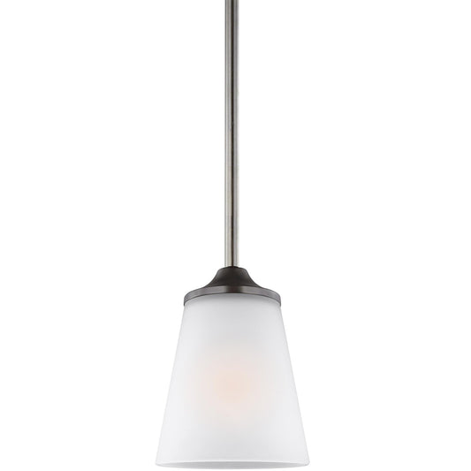 Hanford One Light Mini-Pendant in Bronze