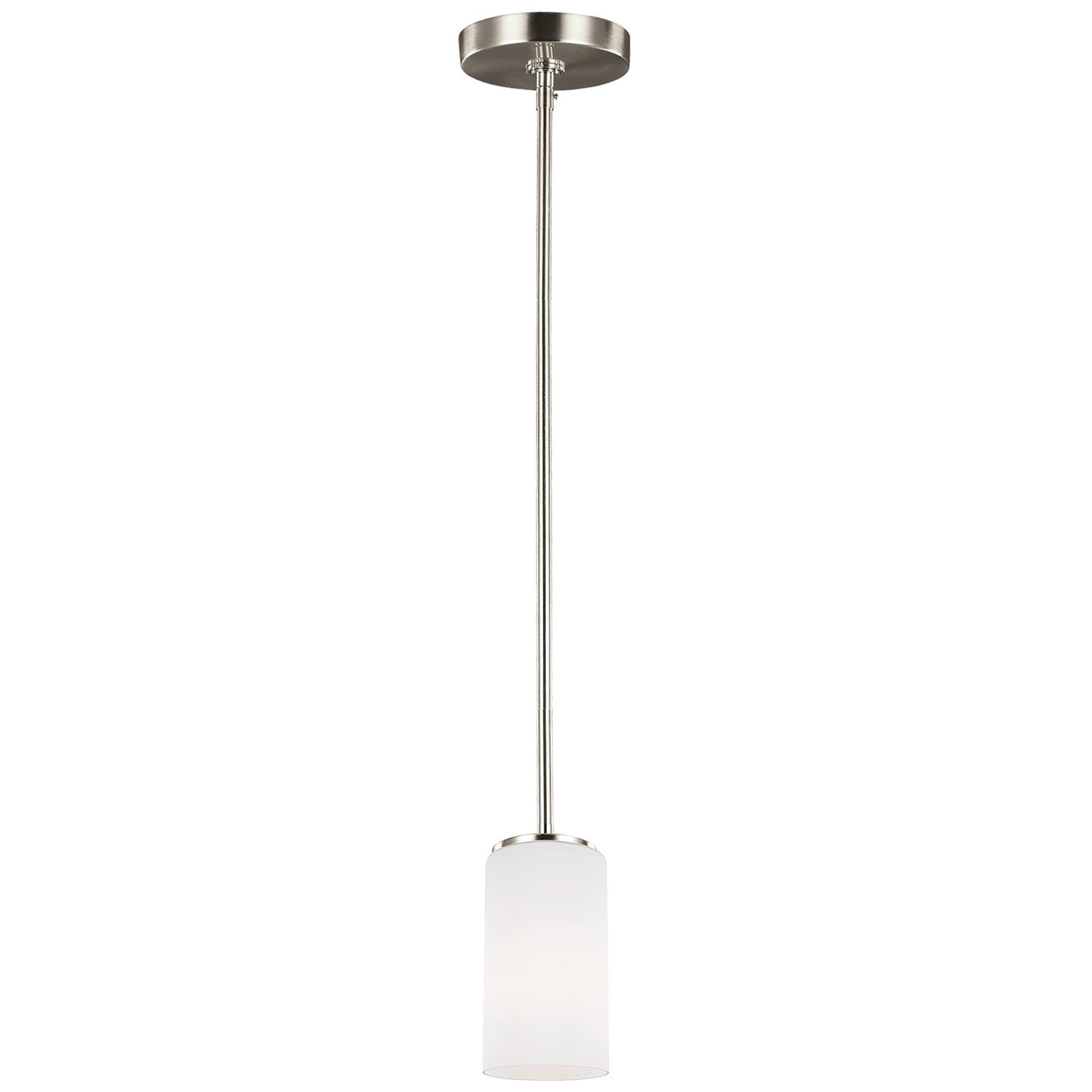 Alturas One Light Mini-Pendant in Brushed Nickel