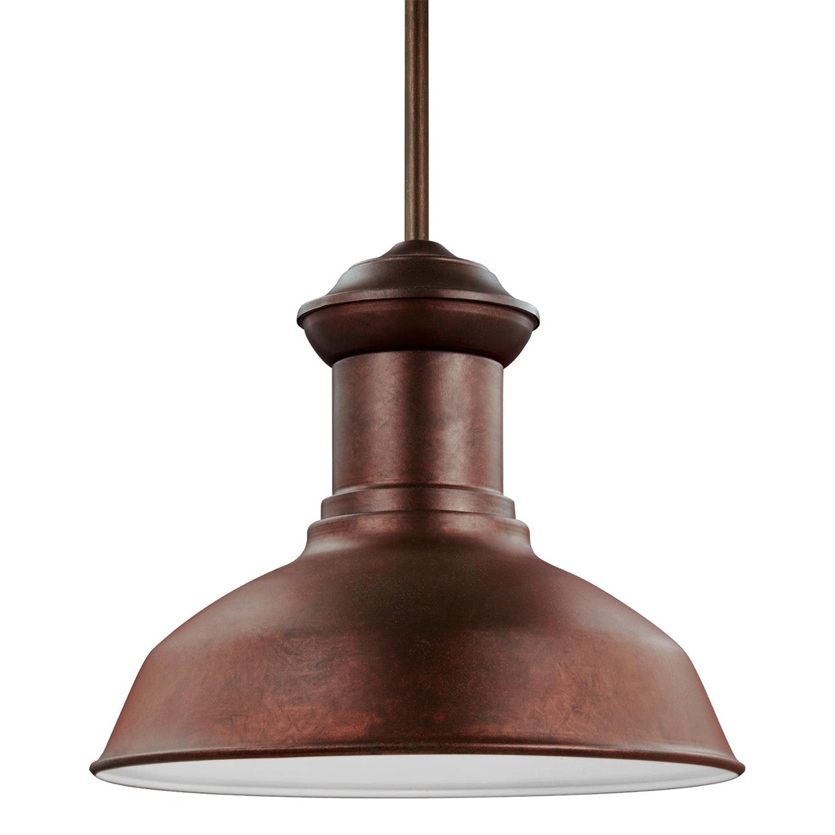 Fredricksburg One Light Outdoor Pendant in Weathered Copper