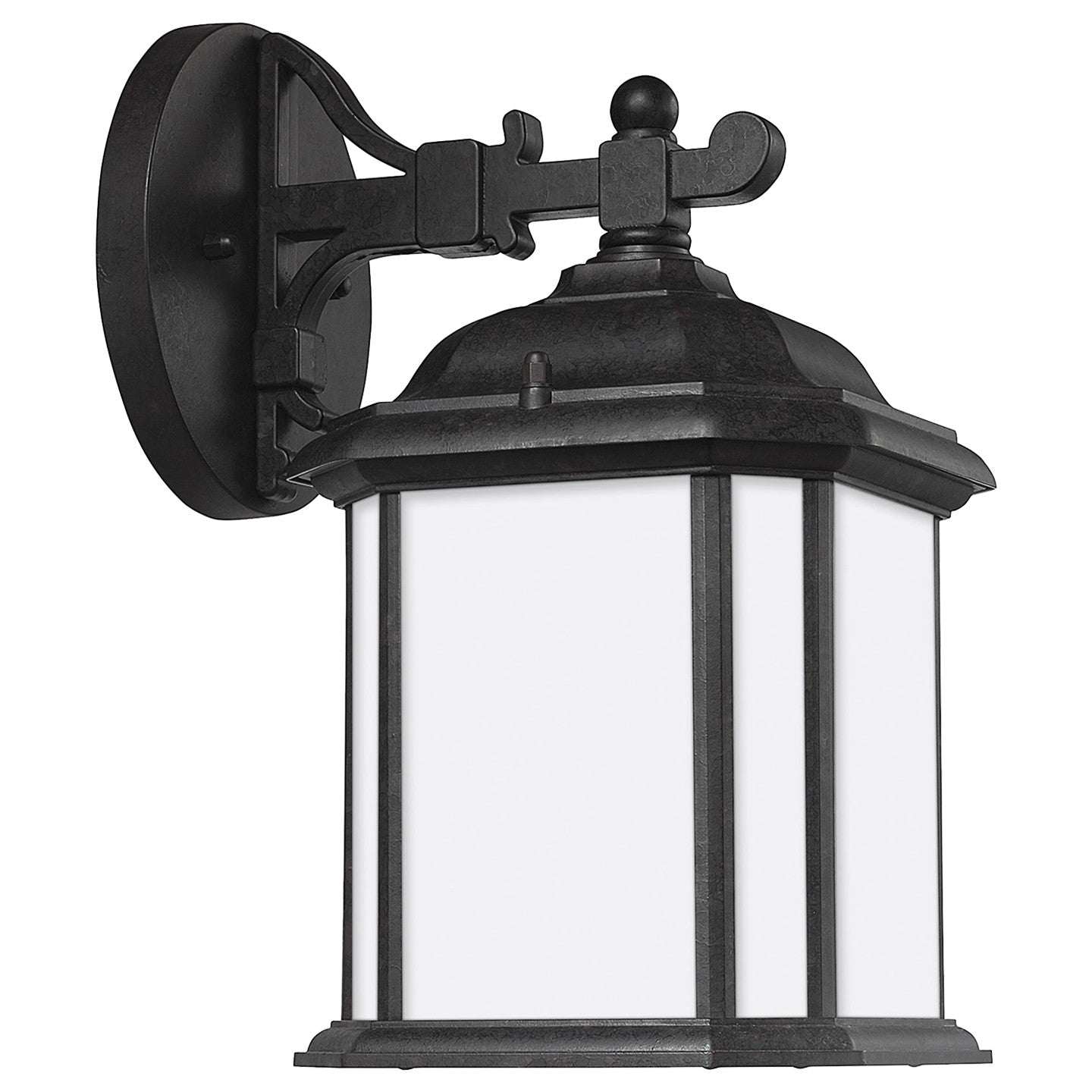Kent One Light Outdoor Wall Lantern in Oxford Bronze