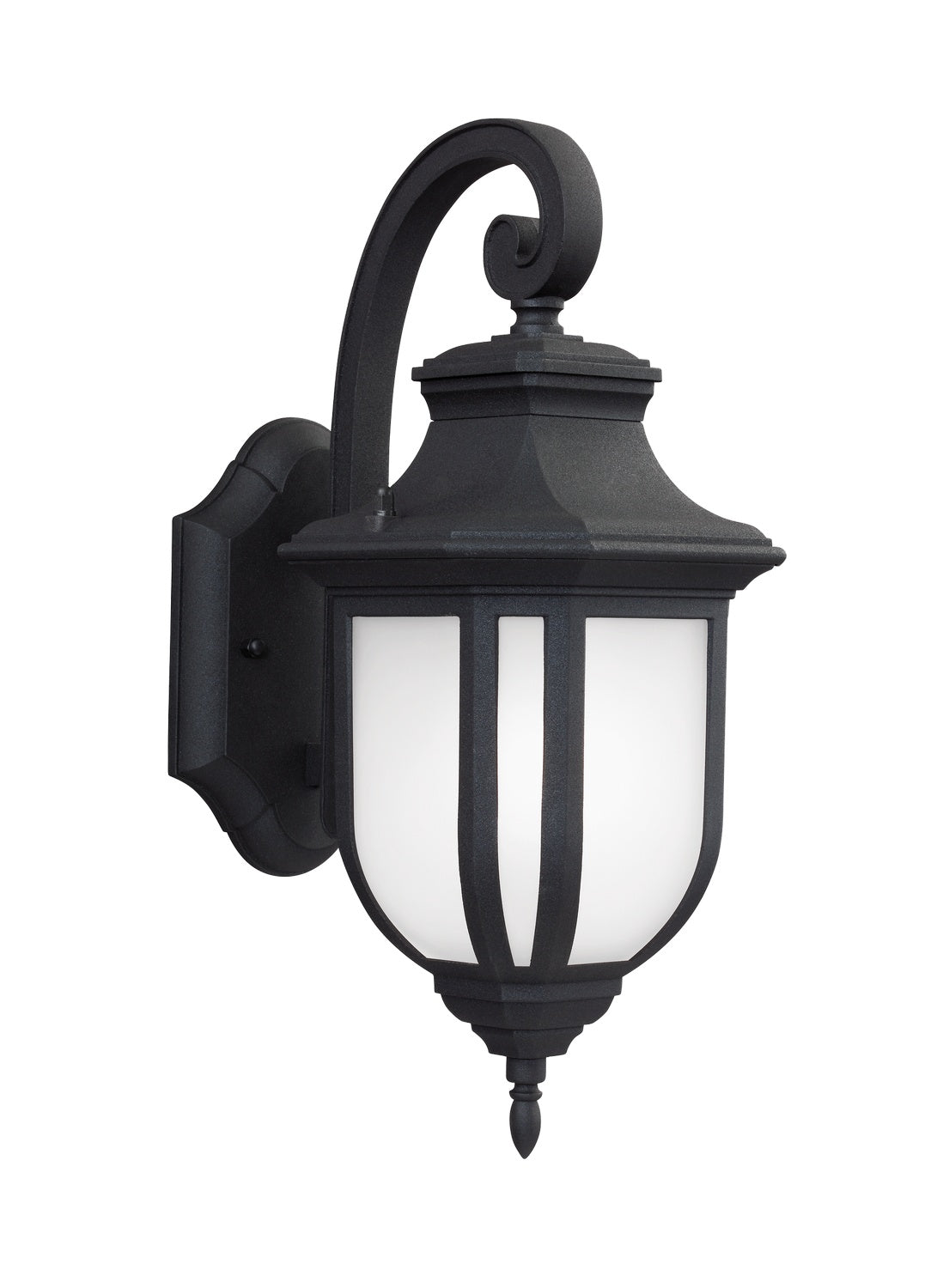 Generation Lighting - 8636301-12 - One Light Outdoor Wall Lantern - Childress - Black