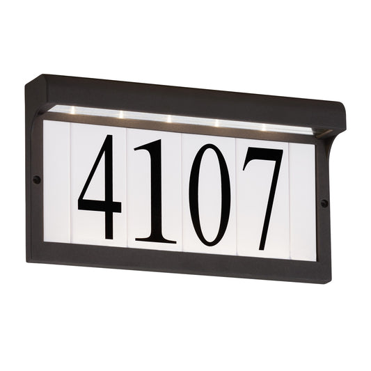 Generation Lighting - 96091S-12 - LED Address Light - LED Address Light - Black