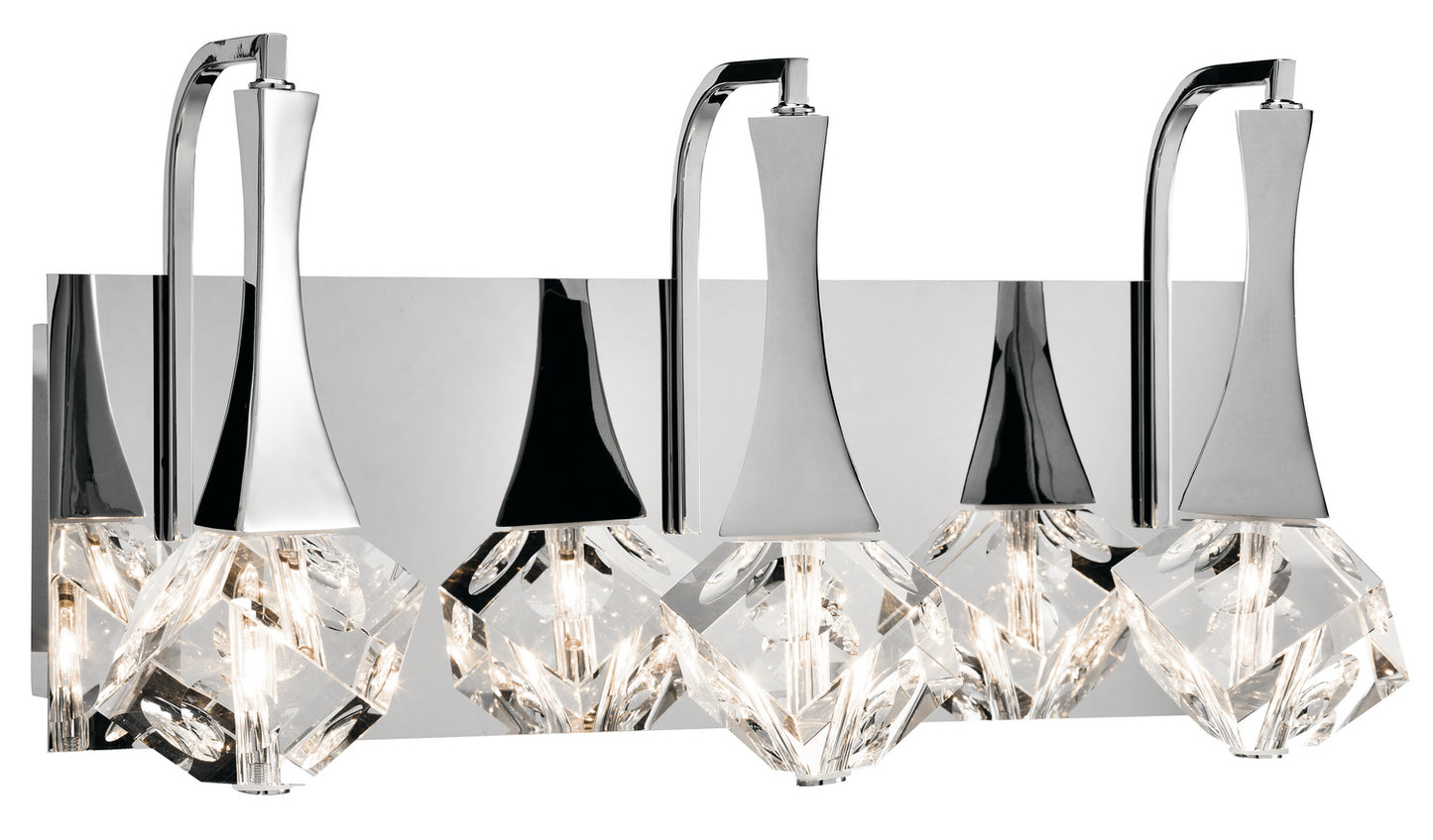 Rockne LED Bath in Chrome