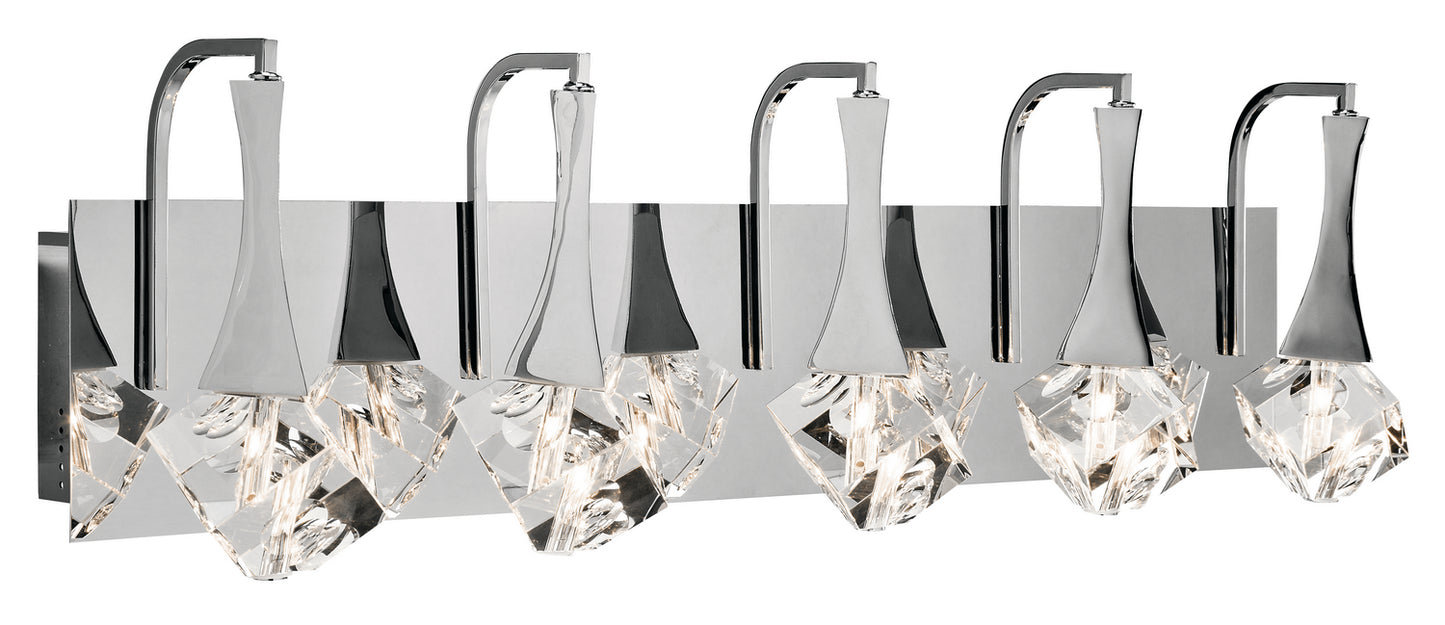 Rockne LED Bath in Chrome