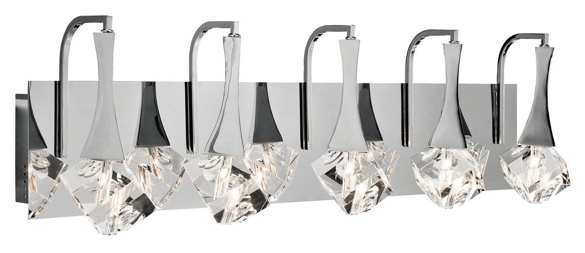 Rockne LED Bath in Chrome