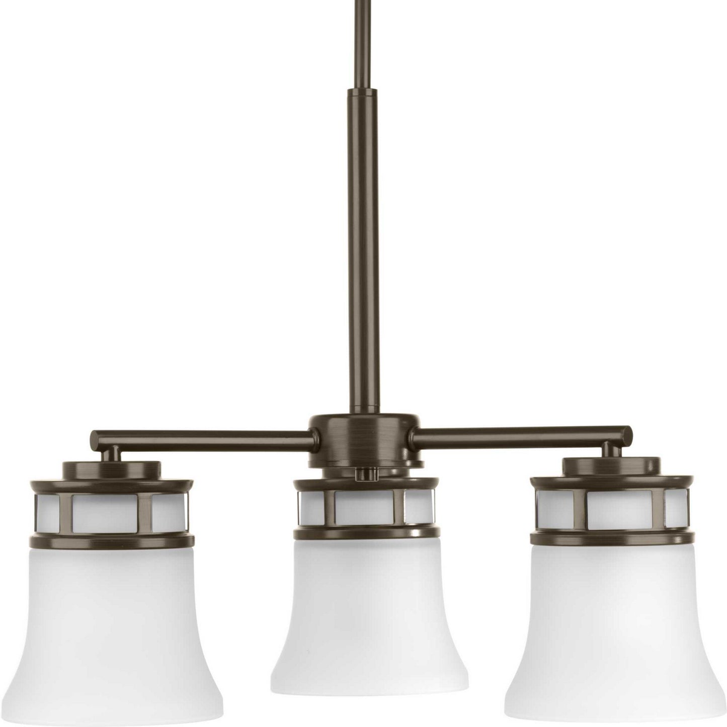 Cascadia Three Light Chandelier in Antique Bronze