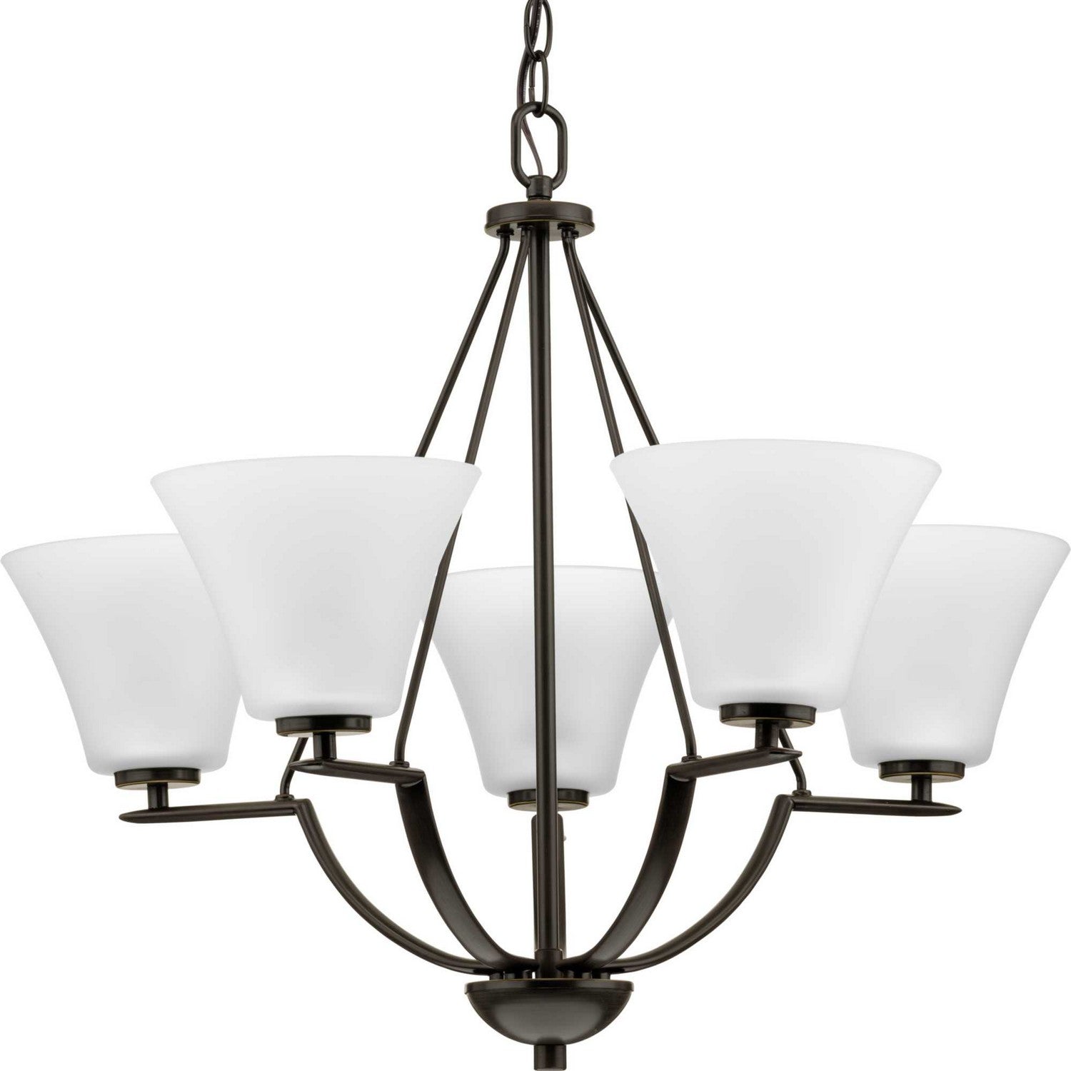 Progress Lighting - P4623-20W - Five Light Chandelier - Bravo - Antique Bronze