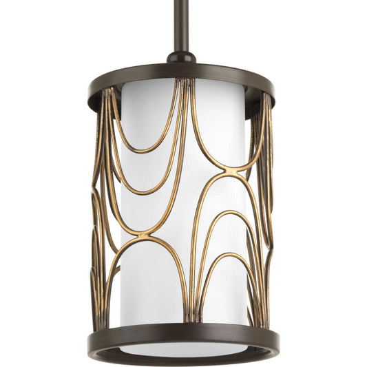 Cirrine One Light Mini Pendant in Antique Bronze