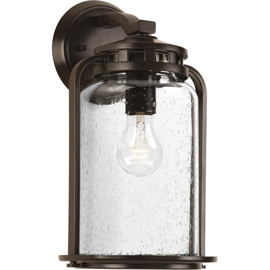 Botta One Light Wall Lantern in Antique Bronze