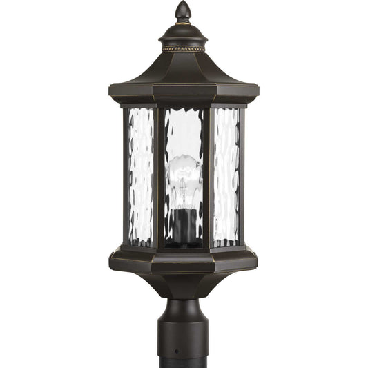 Edition One Light Post Lantern in Antique Bronze