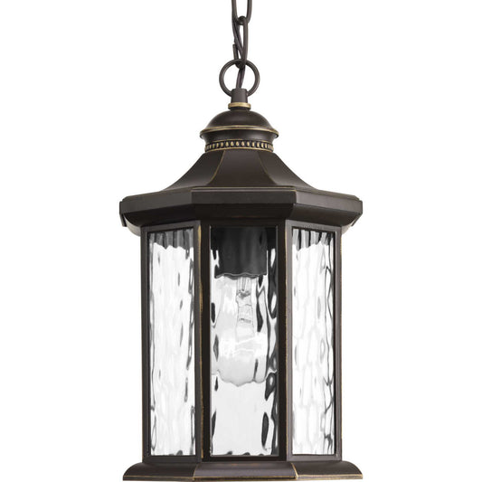 Edition One Light Hanging Lantern in Antique Bronze