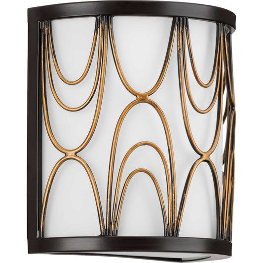 Cirrine One Light Wall Sconce in Antique Bronze