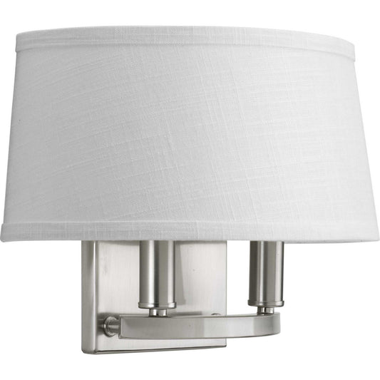 Cherish Two Light Wall Sconce in Brushed Nickel