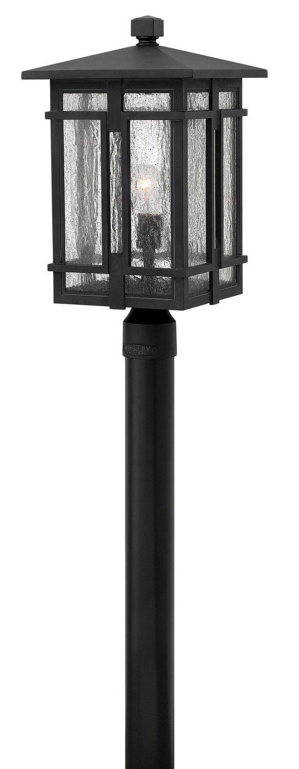 Tucker LED Post Top or Pier Mount Lantern in Museum Black