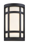 Logan Square Two Light Wall Sconce in Black