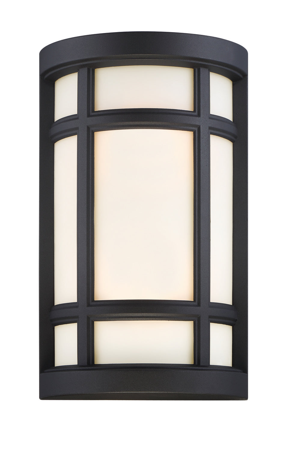 Logan Square Two Light Wall Sconce in Black