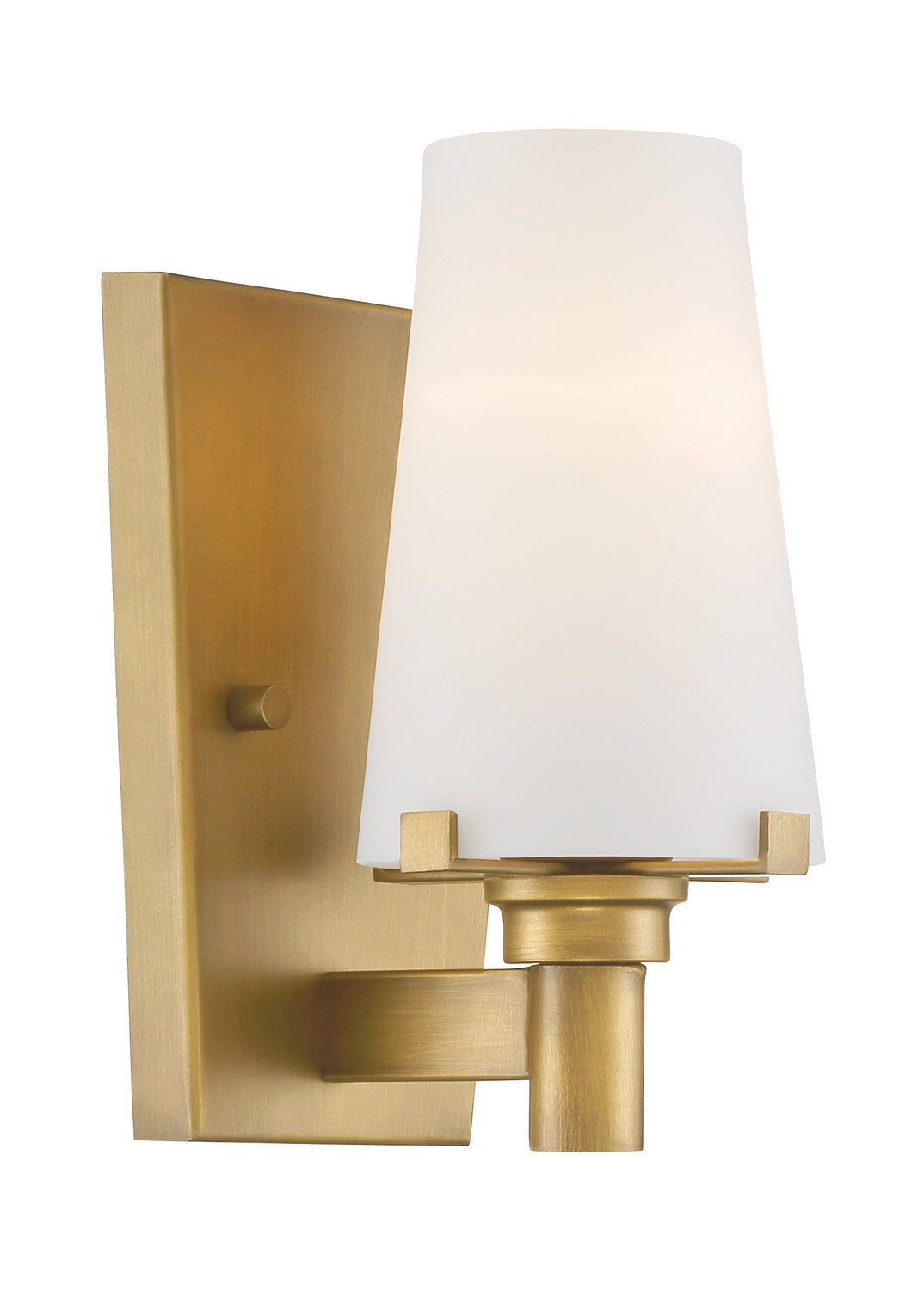 Hyde Park One Light Wall Sconce in Vintage Gold