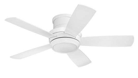 Tempo Hugger 44" 44" Ceiling Fan in White