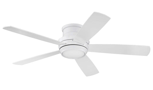 Tempo Hugger 52" 52" Ceiling Fan in White