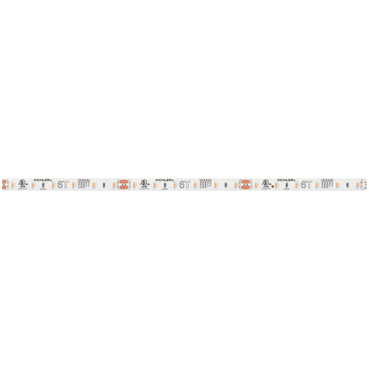 6Tl Dry Tape 24V LED Tape Light in White Material (Not Painted)
