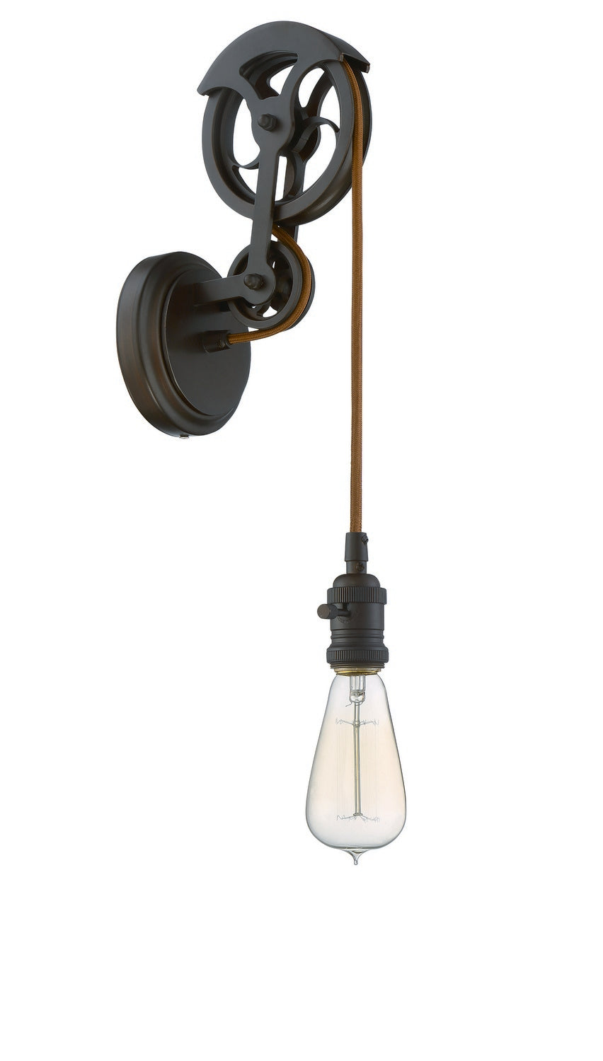 Design & Combine One Light Wall Sconce in Aged Bronze Brushed