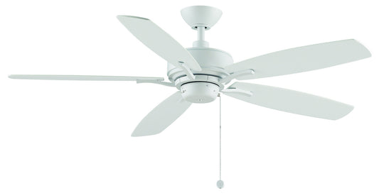 Aire Deluxe 52" Ceiling Fan in Matte White