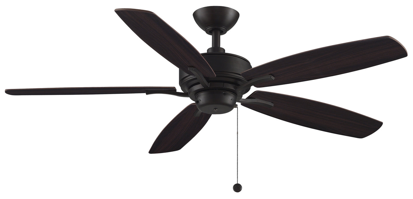 Aire Deluxe 52" Ceiling Fan in Dark Bronze