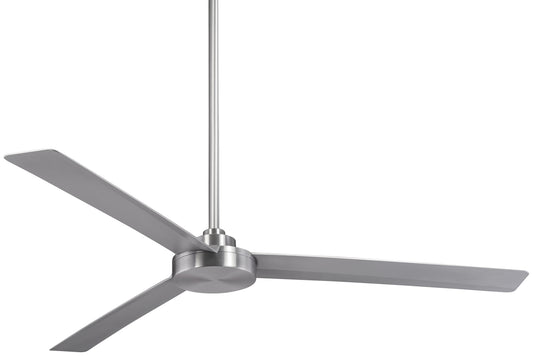 Roto XL 62"Ceiling Fan in Brushed Aluminum