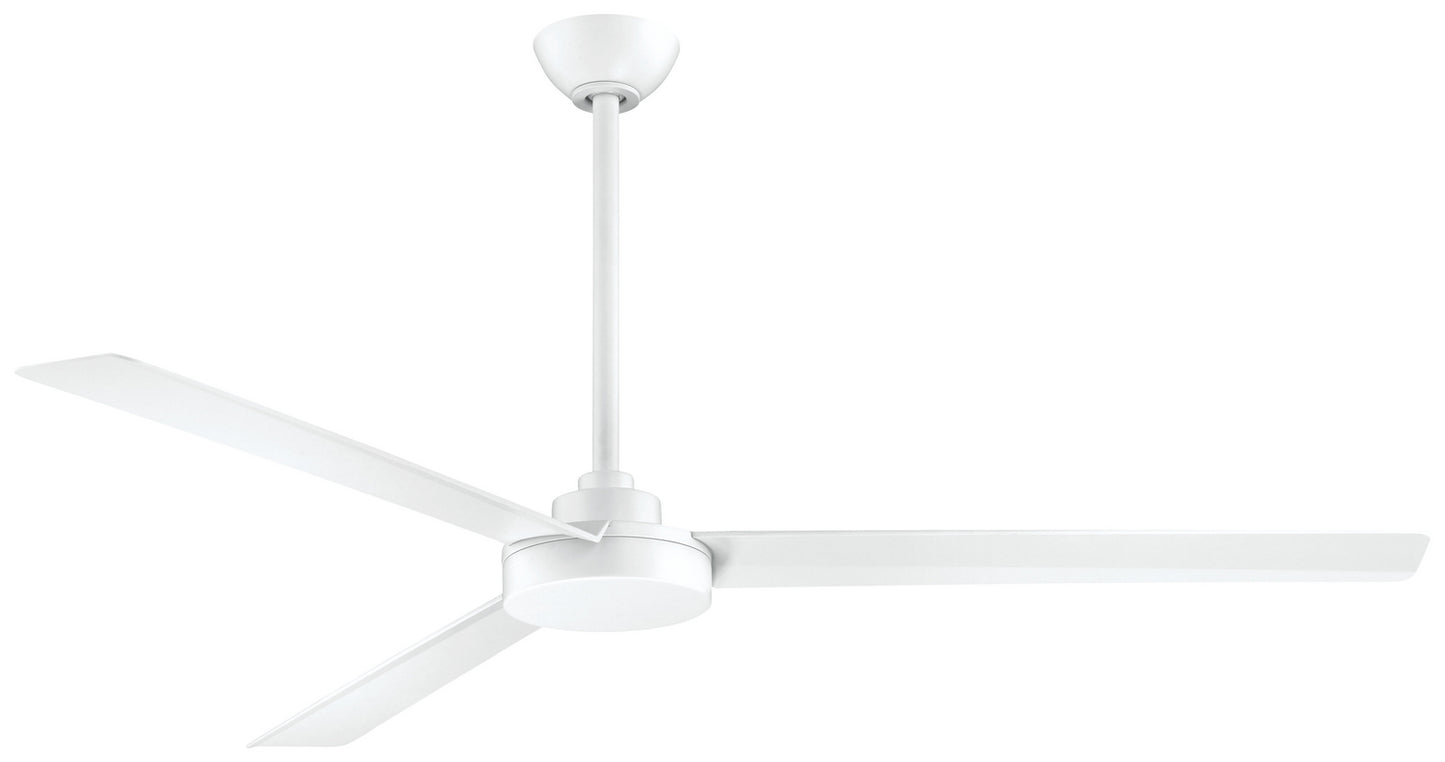 Roto XL 62"Ceiling Fan in Flat White