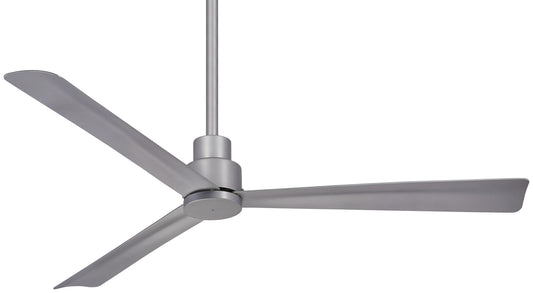 Simple 52"Ceiling Fan in Silver