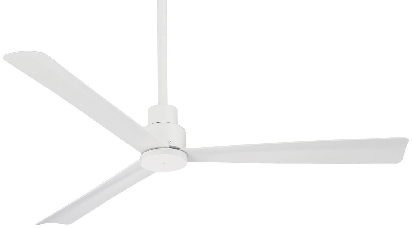 Simple 52"Ceiling Fan in Flat White