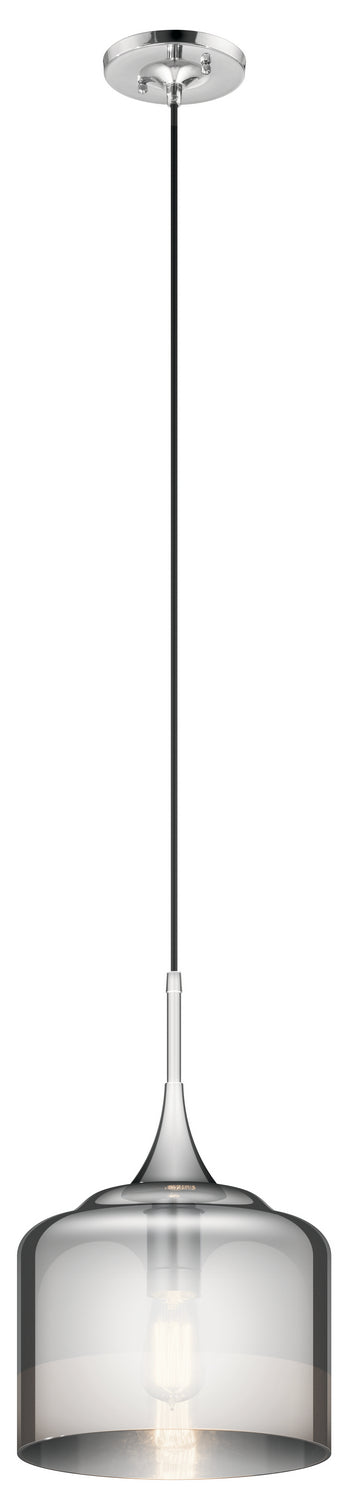 Tabot One Light Pendant in Chrome